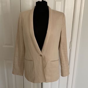 Vince Tan Linen Blazer